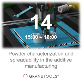 Powder characterization and spreadability in the Additive Manufacturing field